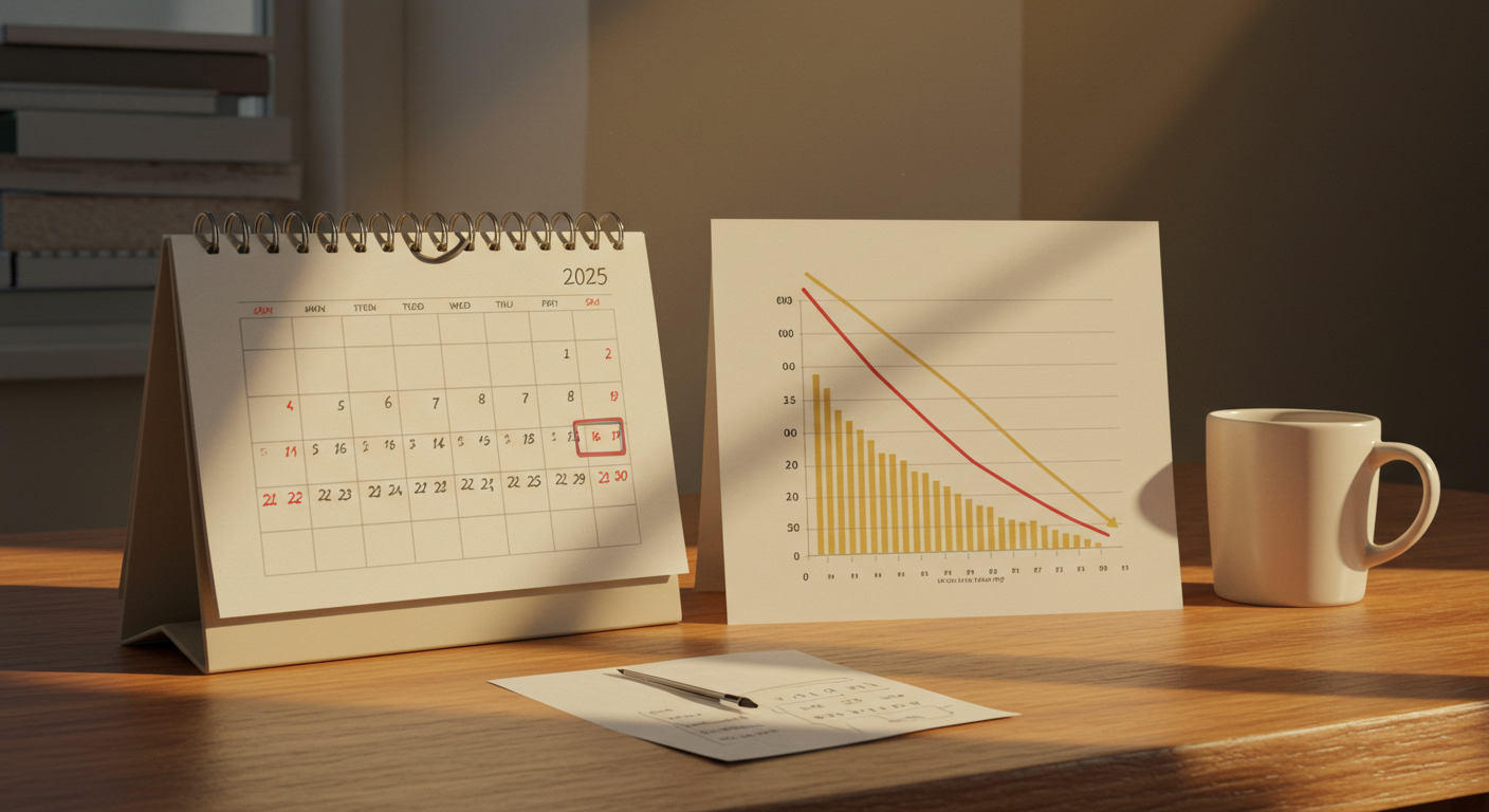 2025년 환급률 변화를 보여주는 장면