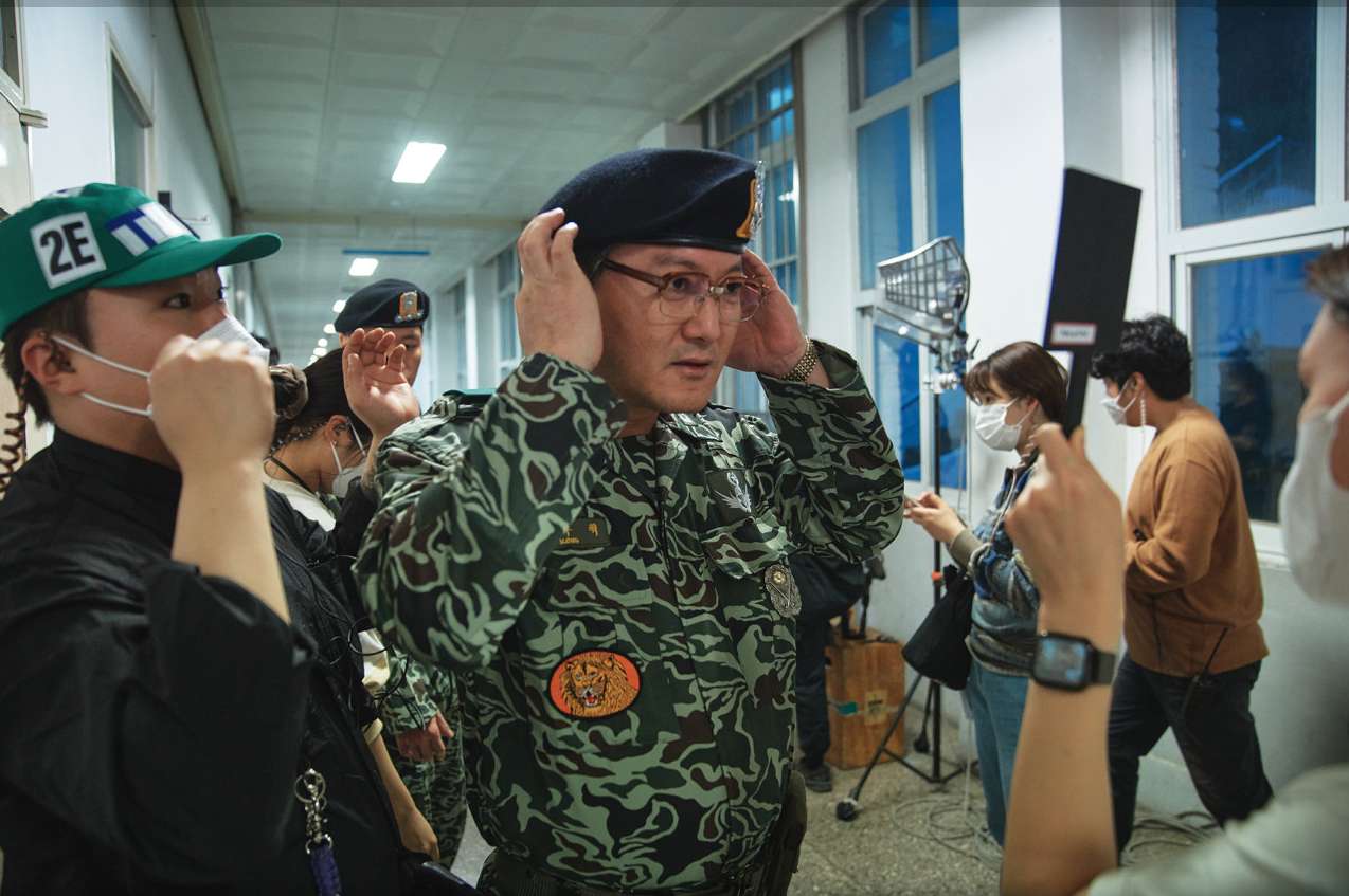 서울의 봄 촬영장 풍경