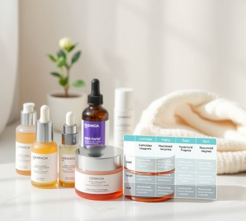 Skin barrier recovery product recommendation
