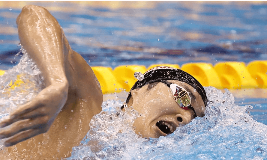 항저우 아시안 게임 남자 접영 50m 금메달 백인철 선수