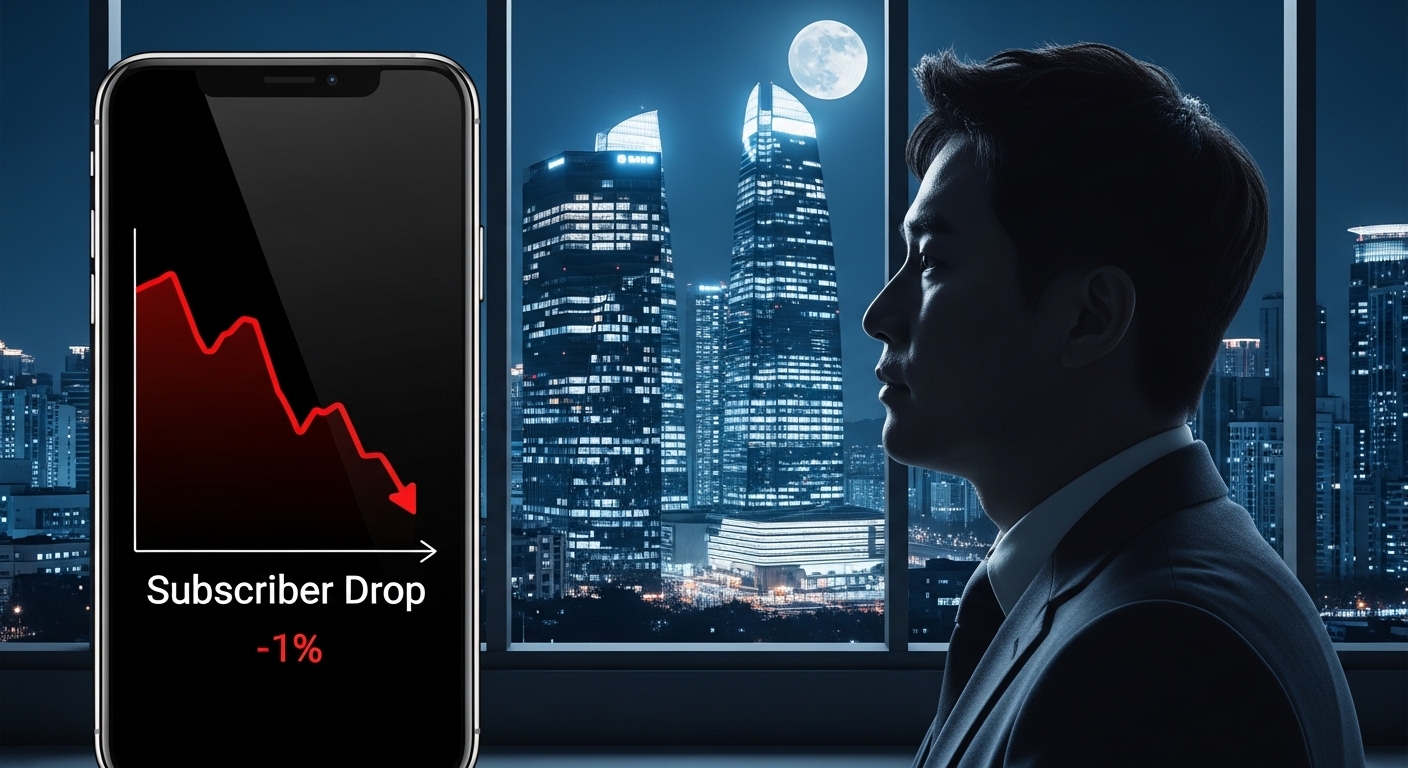 최근 구독자 감소