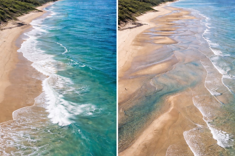 밀물과 썰물 관련 사진