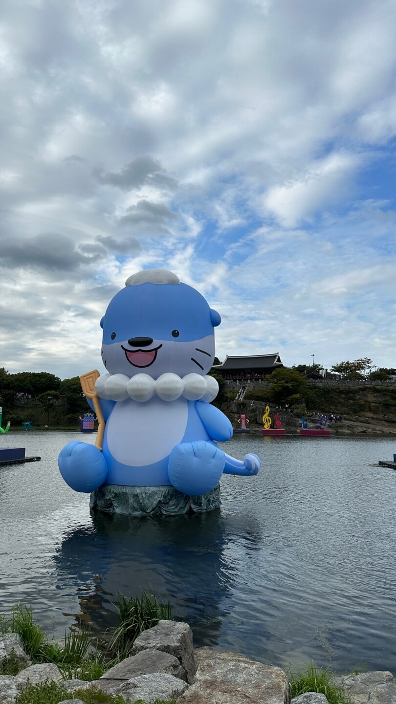 진주남강유등축제 분위기