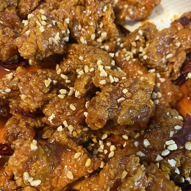 달가득치킨 닭강정