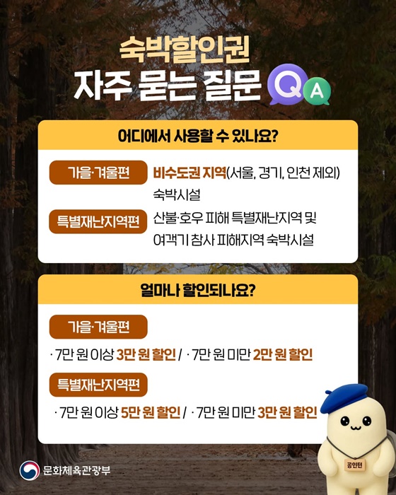 국내여행 할인 혜택: 대한민국 숙박세일 페스타&amp;#39;로 여행비 걱정 뚝!