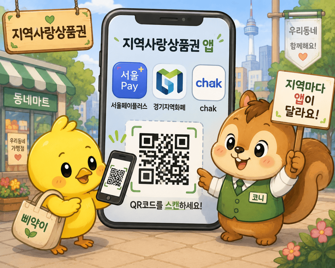 땡겨요 지역사랑상품권