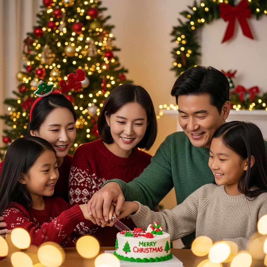 투썸 크리스마스 케이크 사전예약 가족과 함께 2