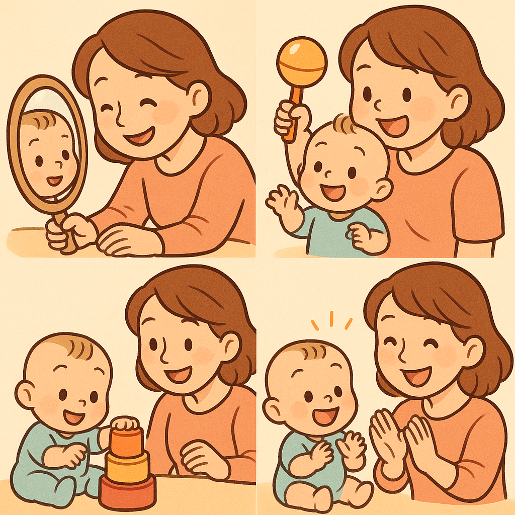 아기가 웃는 월령별 0~12개월 발달놀이 총정리