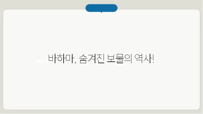 바하마의 인종적 다양성