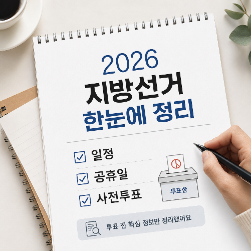 지방선거 일정 및 공휴일, 사전투표 총정리