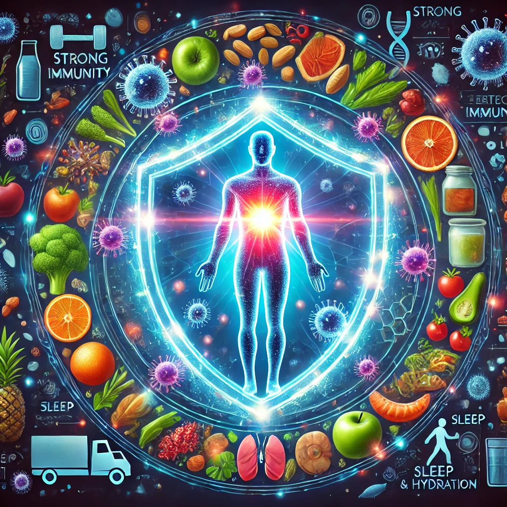 면역력 관련 그림