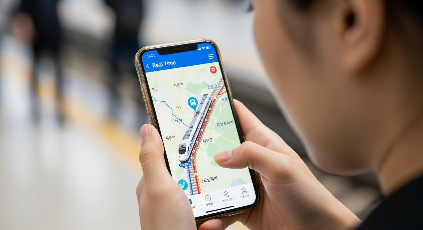 ktx 실시간 위치 확인 방법