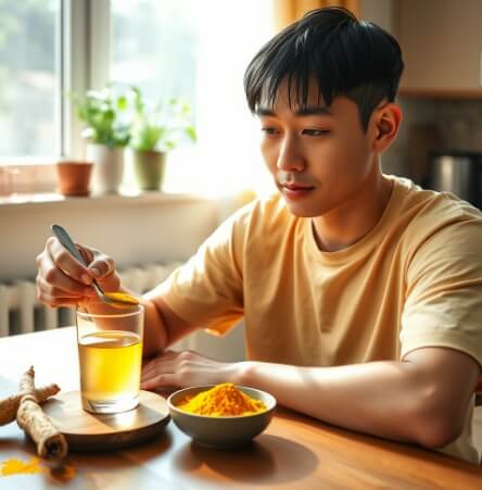 강황가루 효능 및 먹는법