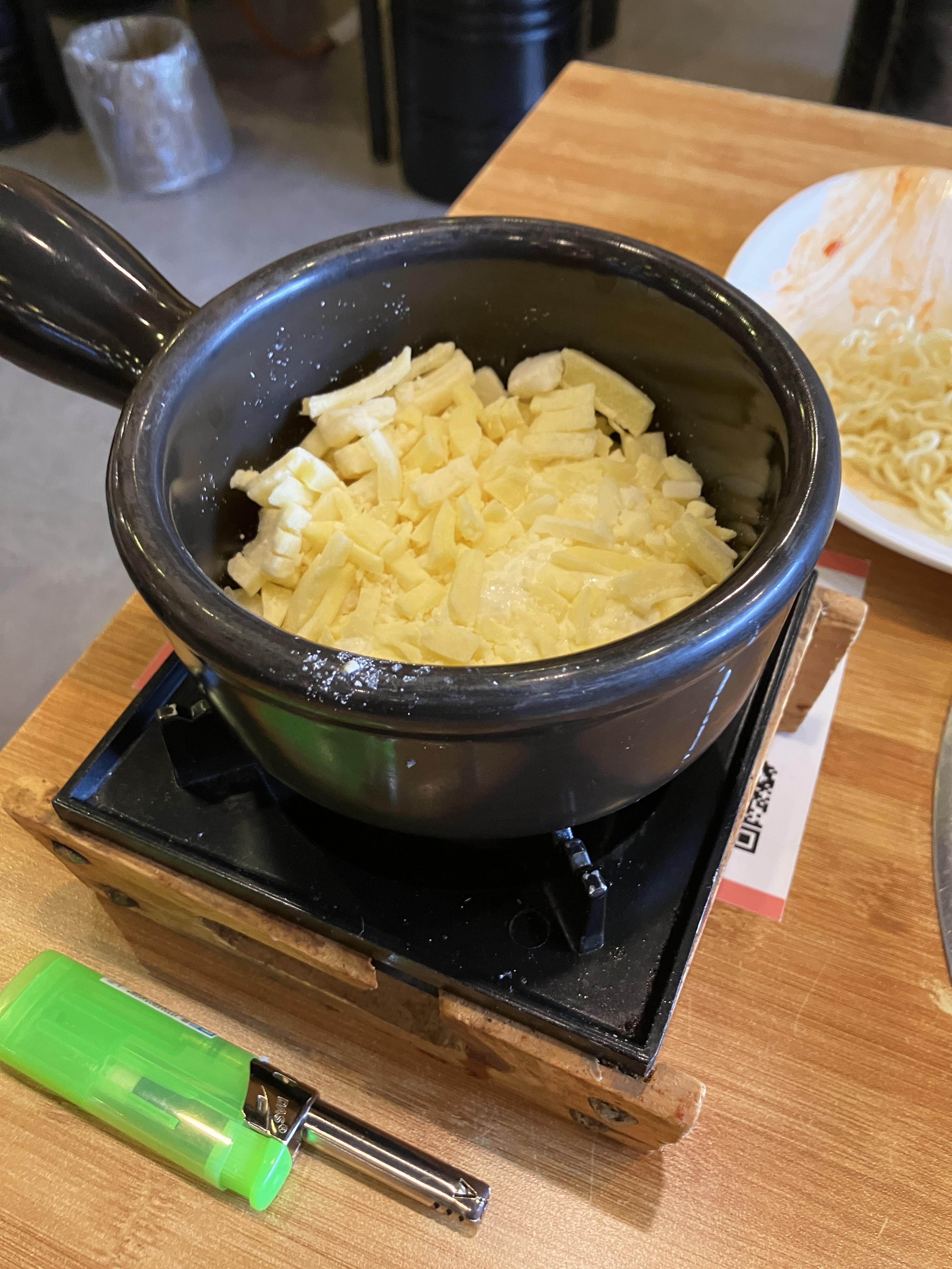 철판닭갈비 치즈퐁듀