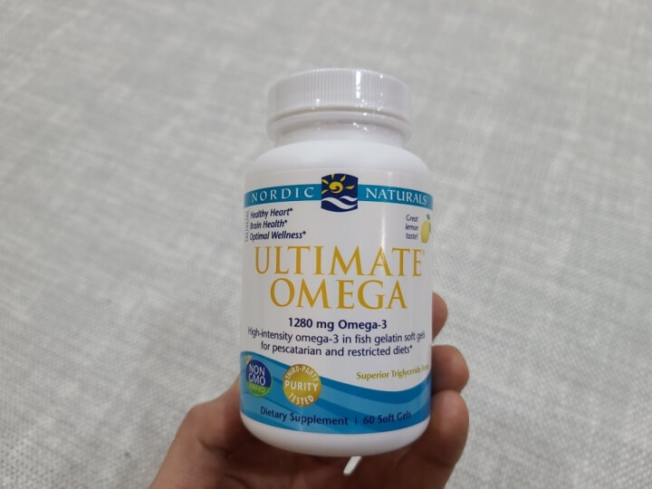 노르딕 얼티메이트 오메가3 라벨 사진