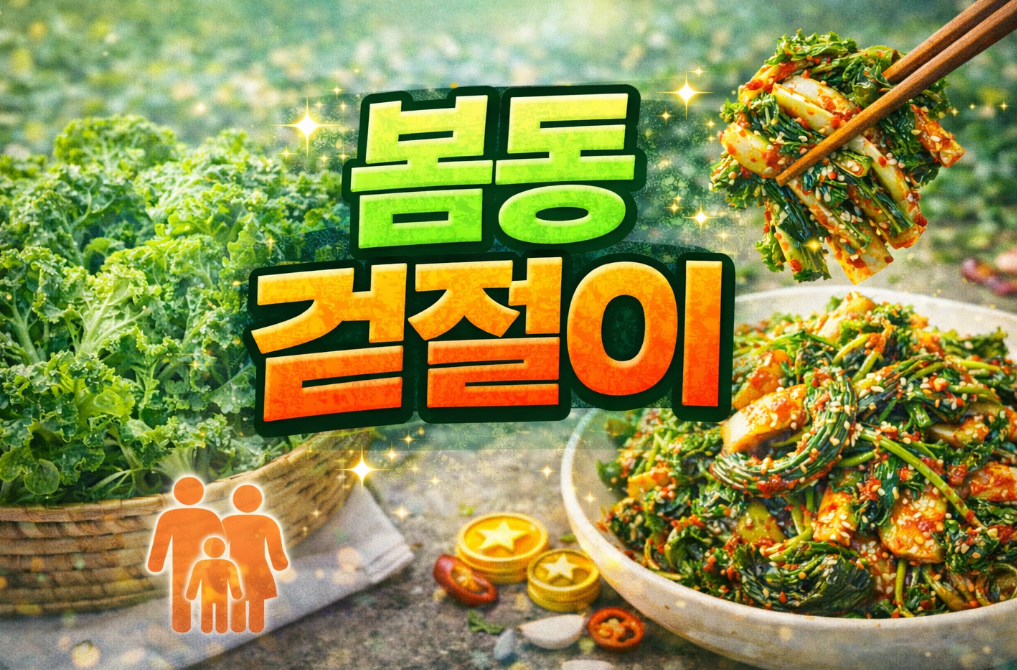 봄동겉절이