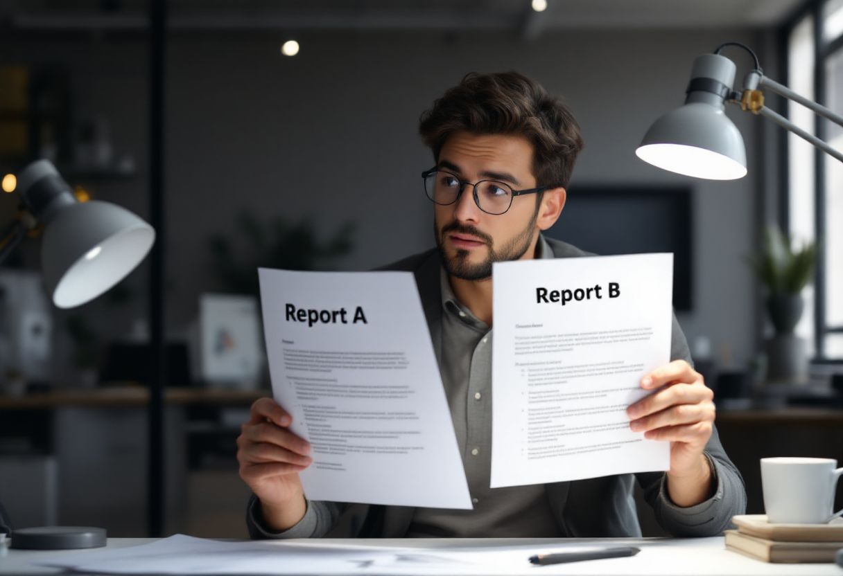 비교하는 사람 사진