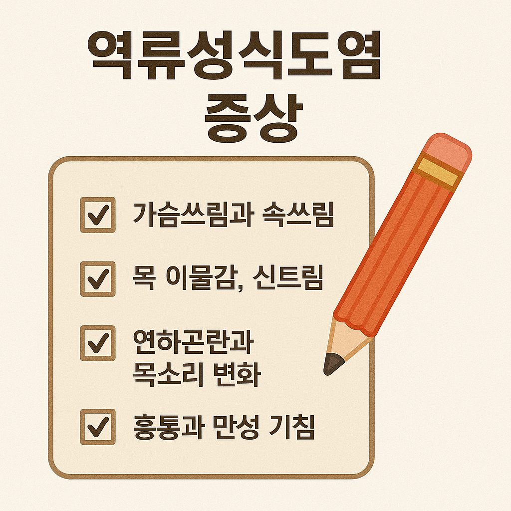 역류성식도염 증상