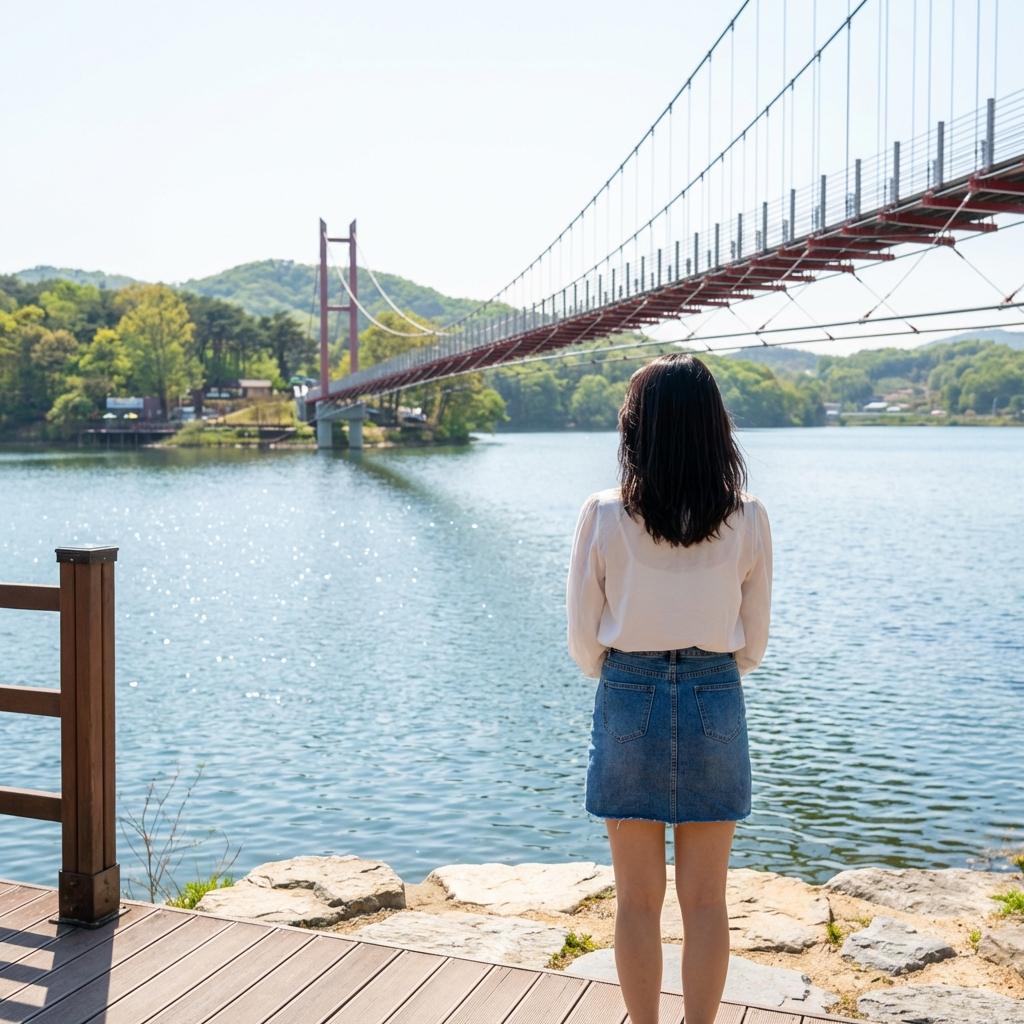 탑정호 출렁다리와 연계한 논산 당일치기 효도 코스