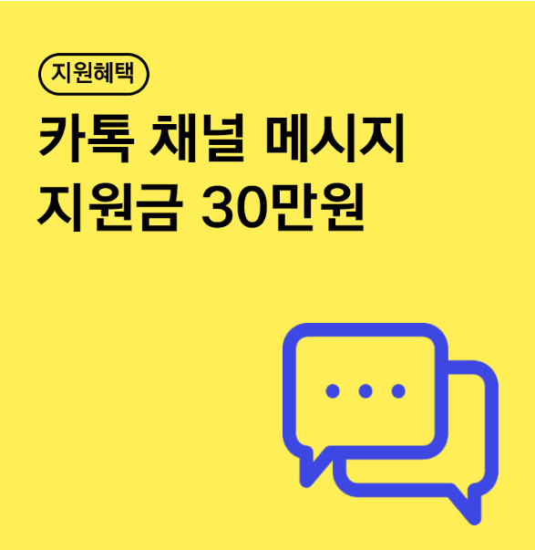[카카오 소상공인 지원금] 30만원 무료 지원