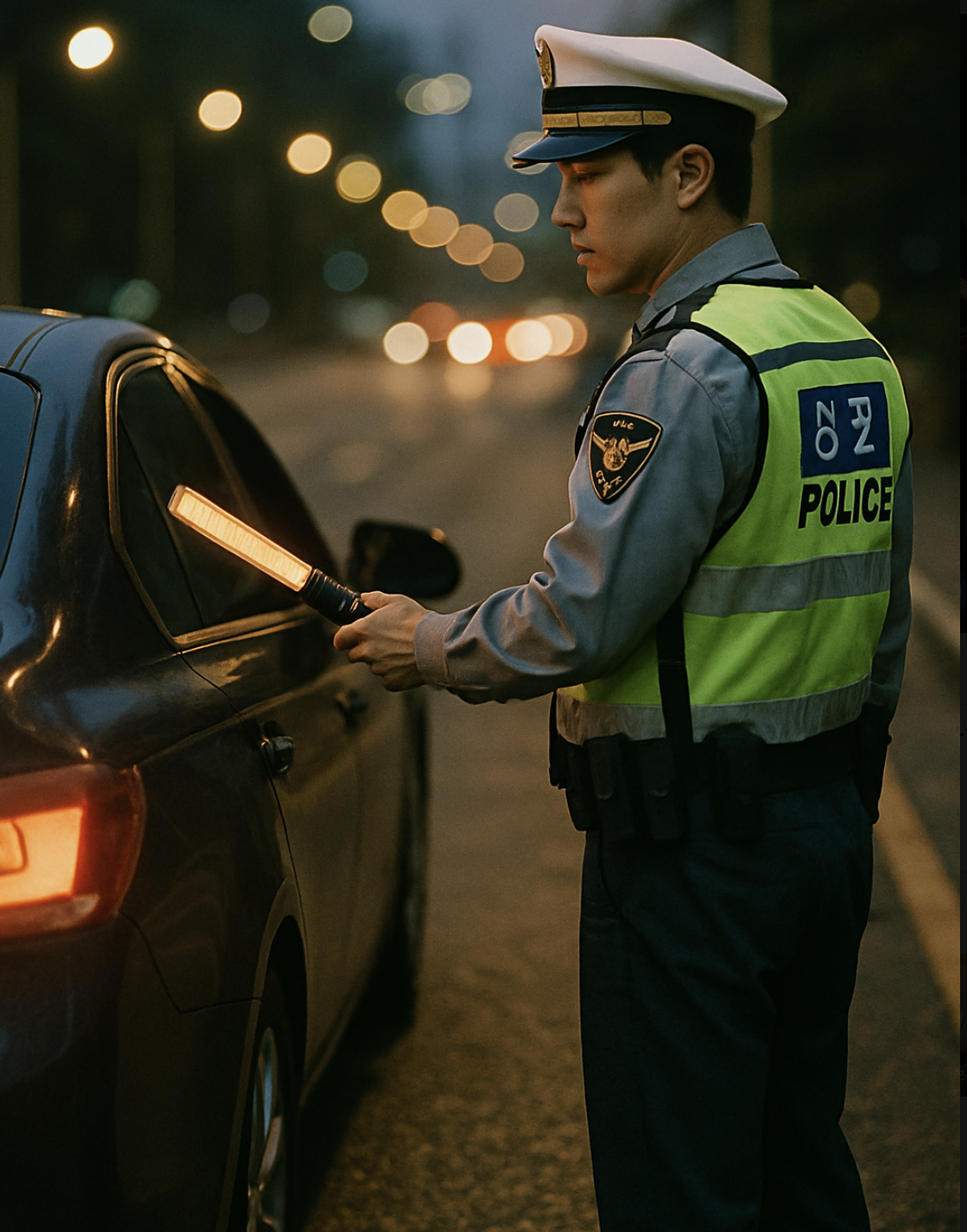 경찰관에게 걸렸다면 ‘범칙금’