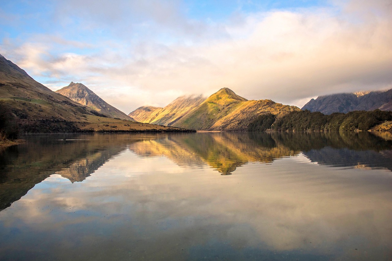 퀸스타운 호수 사진