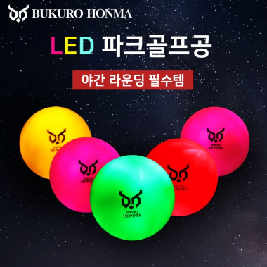 야광 파크 골프 공