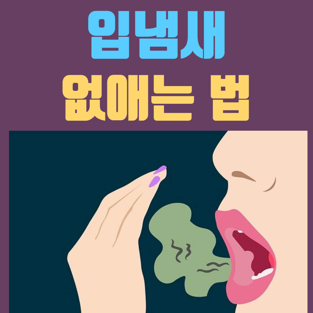 압냄새 없애는 법