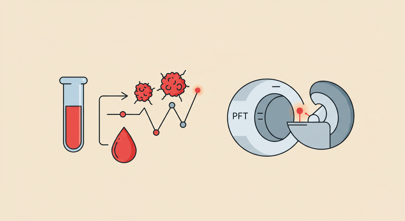 징후 - 검사 수치와 영상이 말해주는 재발