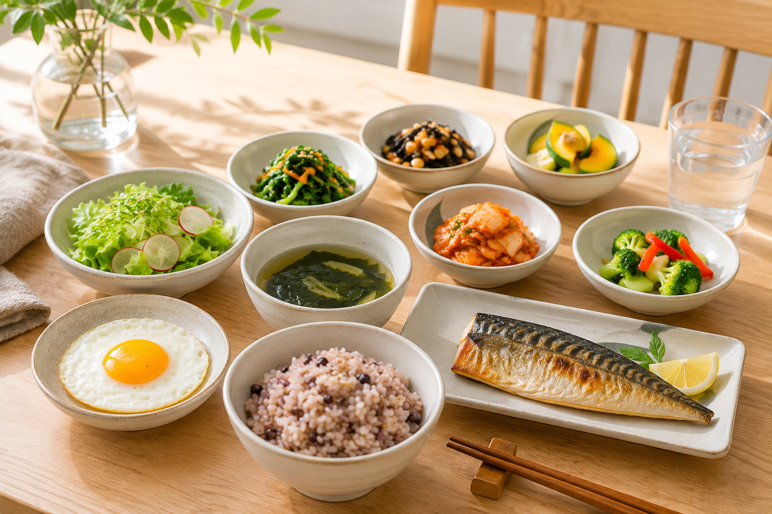 잘 차려진 한 끼 식사
