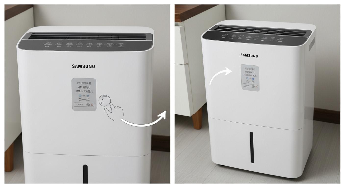 삼성 제습기 고장 표시