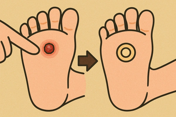 티눈 없애는 방법과 티눈밴드 효과19