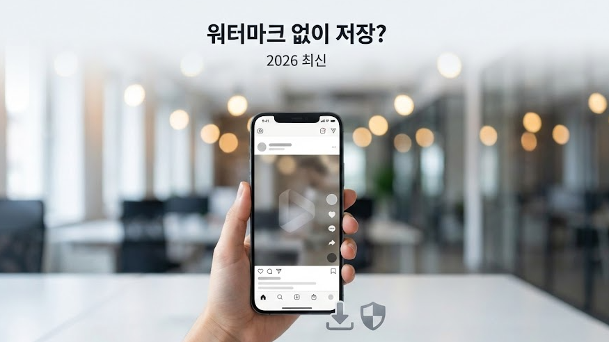 2026년 최신|틱톡 영상 워터마크 없이 저장? 가능한 경우/불가능한 경우 + 내 영상 원본 안전하게 받는 방법