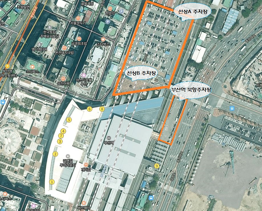 부산역 주차장 주소,현황 바로 확인하세요!(상세위치,할인요금 포함)