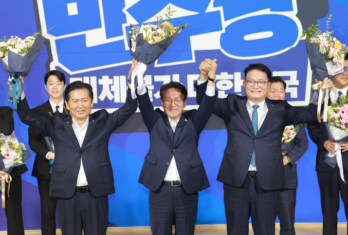 당대표 후보 3명2
