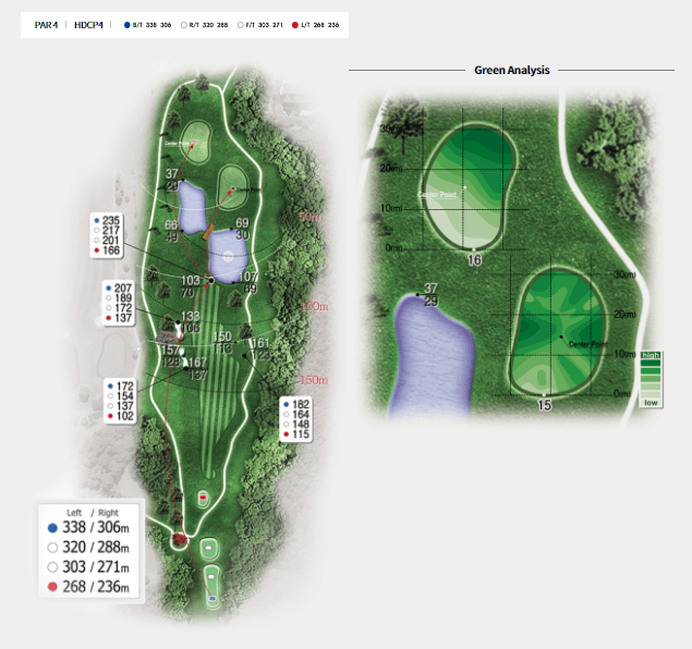 라데나 골프클럽 코스공략도 08