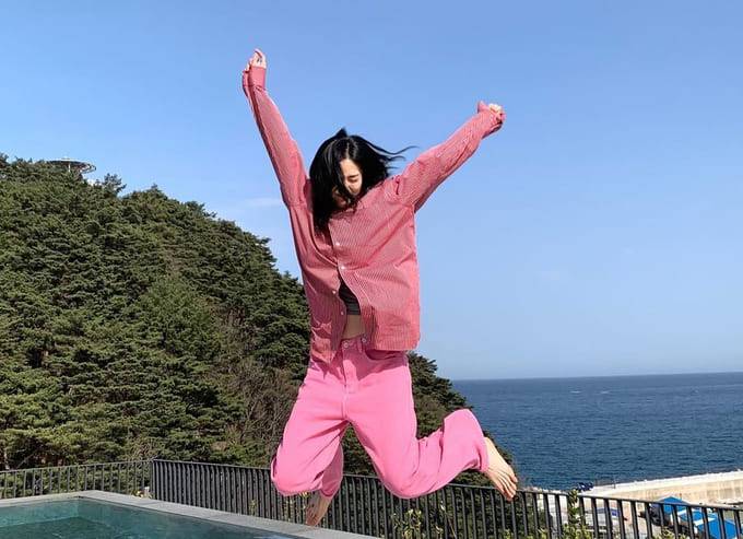 배우 나나 사복