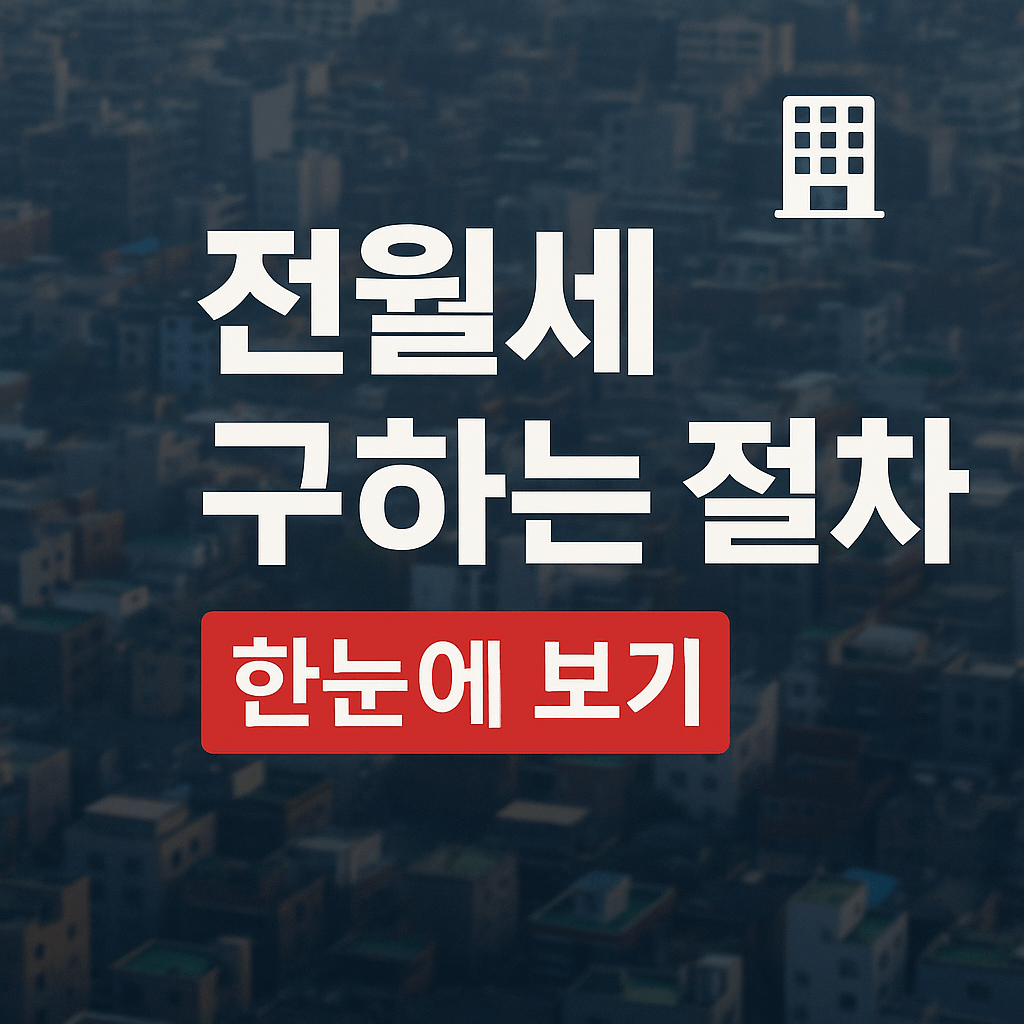 전월세 구하는 절차