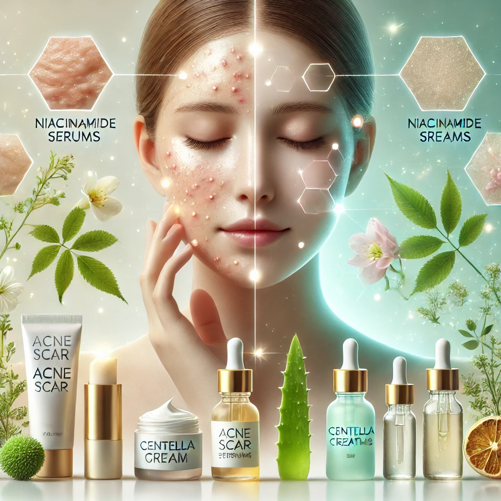 여드름 흉터 관리, 깨끗한 피부를 위한 솔루션