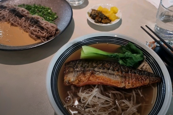 고등어구이 온소바