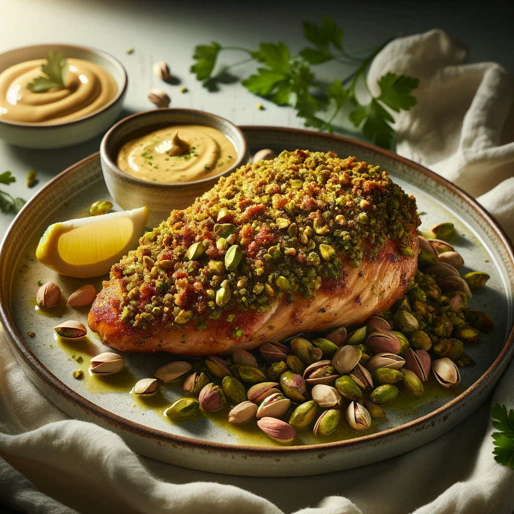 피스타치오 크러스트 치킨