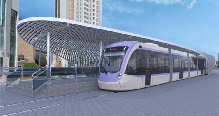 트램-노면전차-이미지