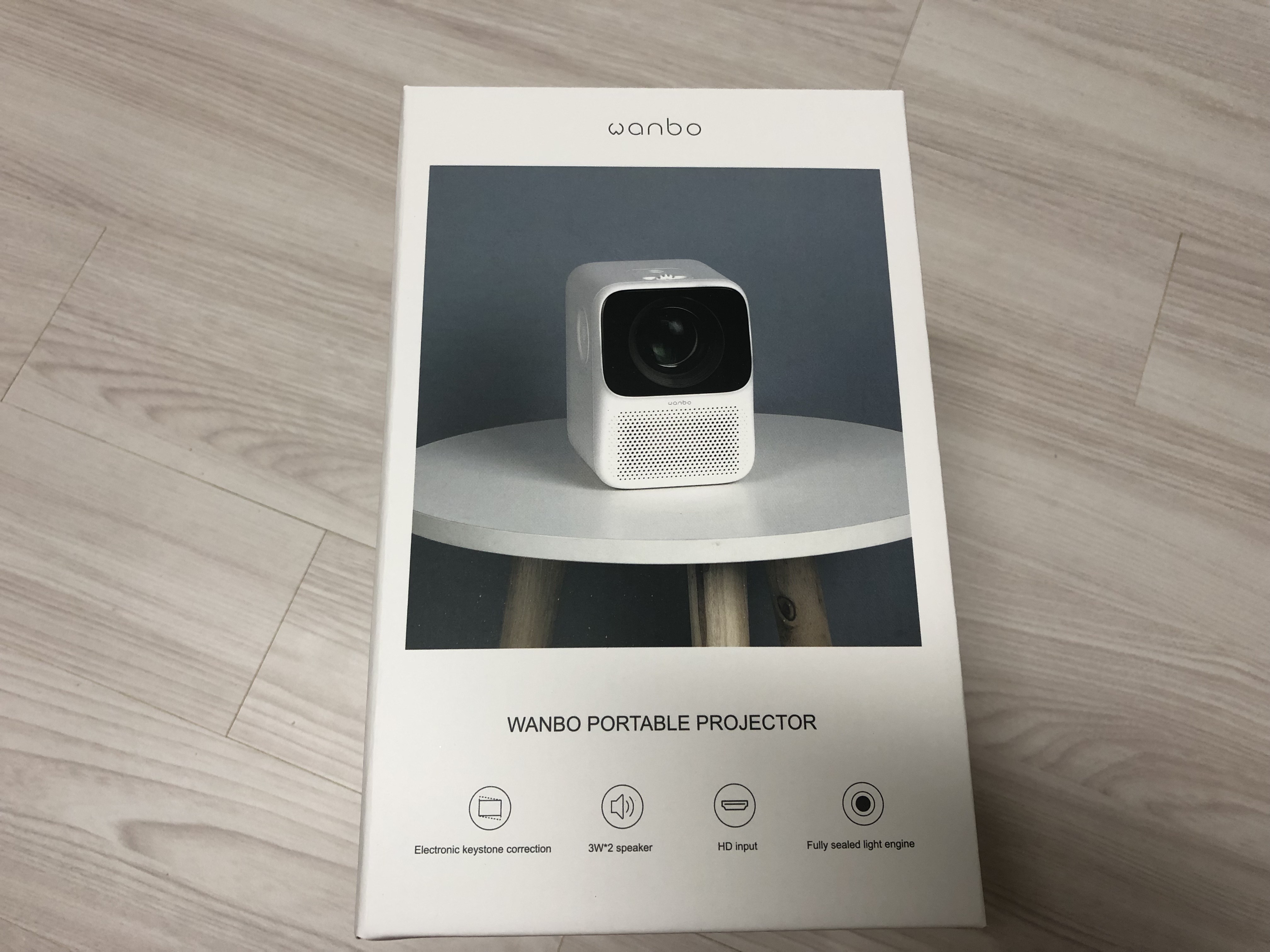 샤오미 스마트 미니 빔프로젝터 WANBO T2 MAX 리뷰 - 속박스3