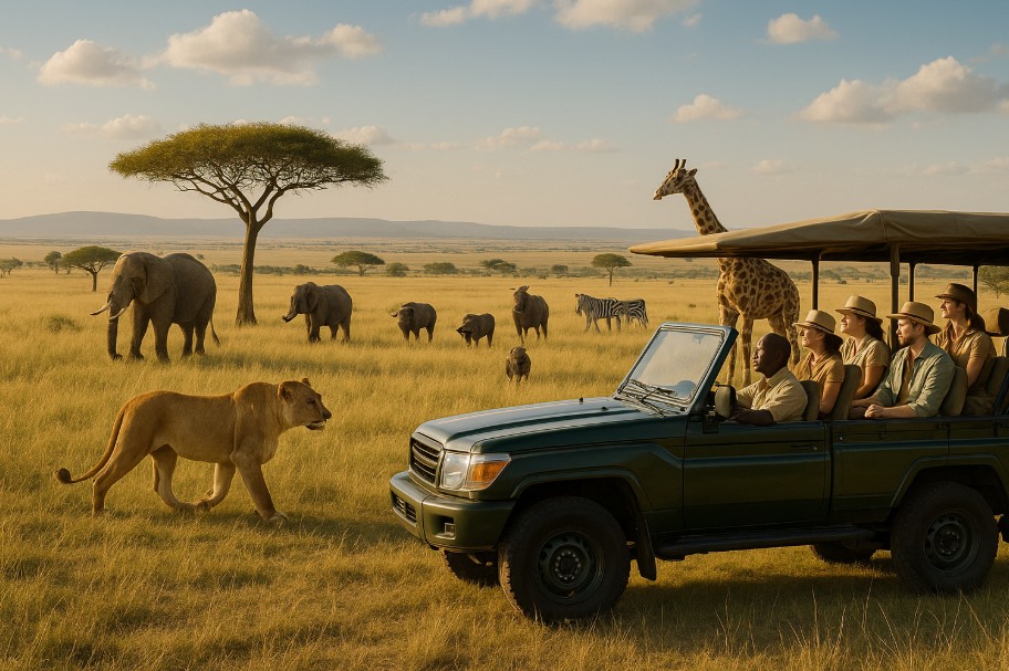 케냐 여행, 마사이마라 사파리