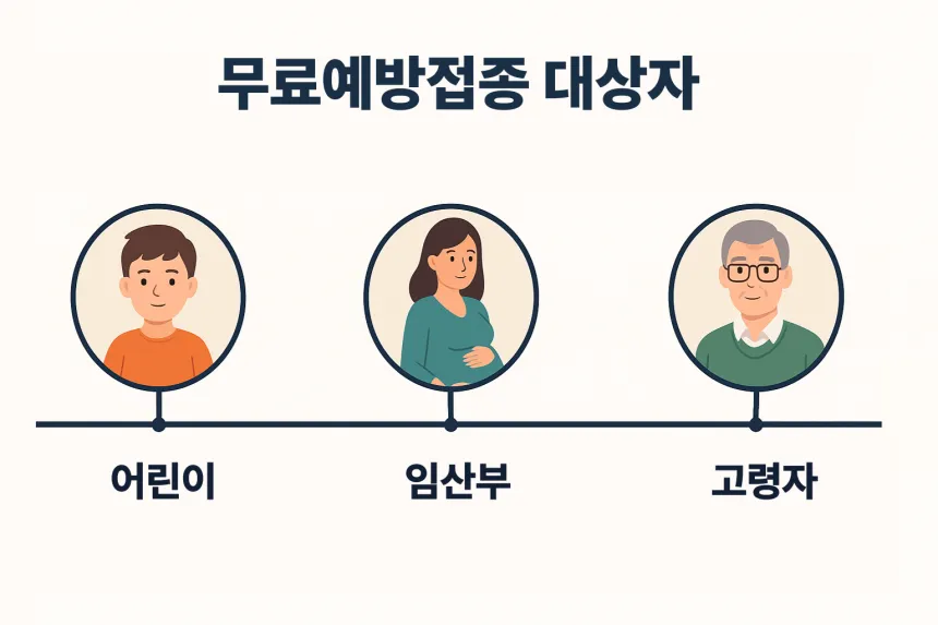 독감무료접종대상