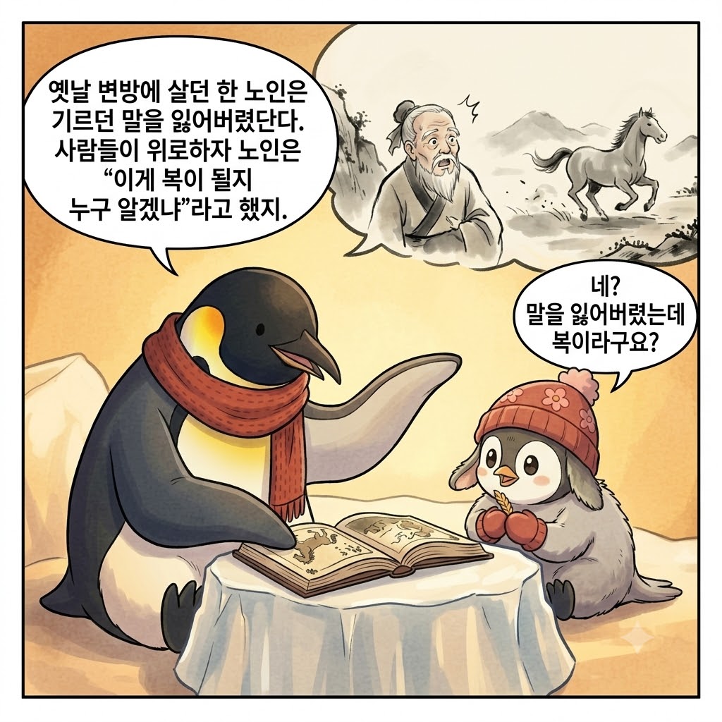 지금의 불행이 끝은 아니다, 새옹지마 이미지 2