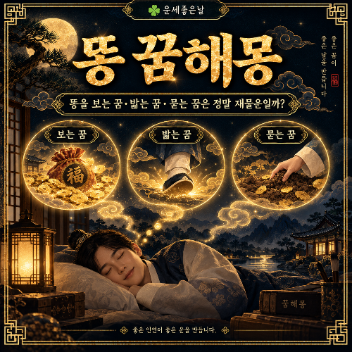 똥_꿈해몽