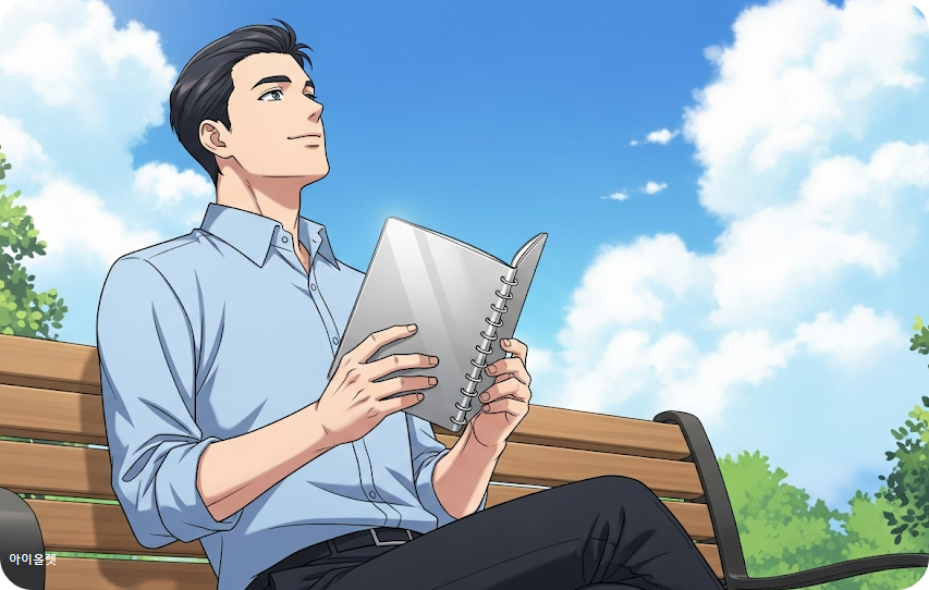 평화로운 시장의 안도감