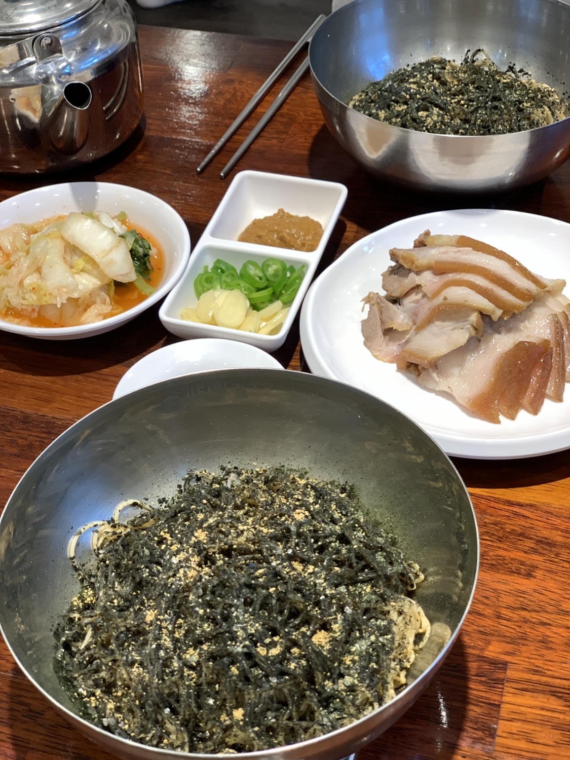 용인 고기리막국수 원조 들기름막국수