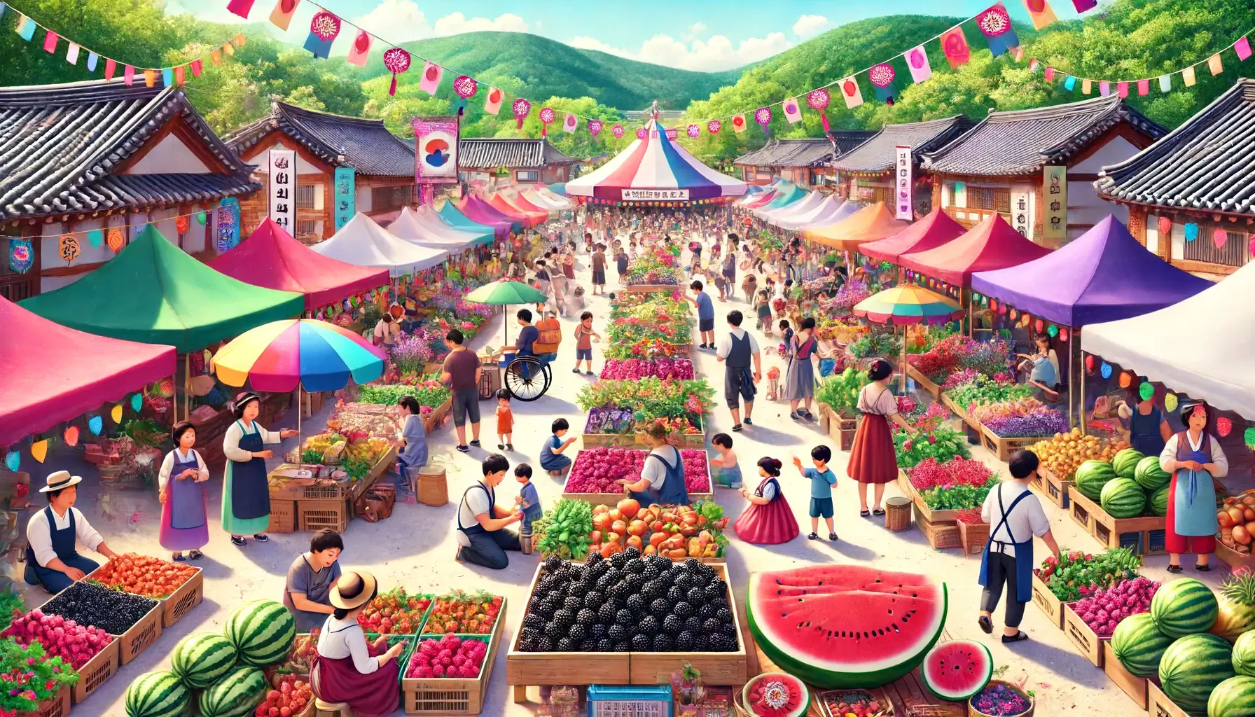 고창복분자와수박축제